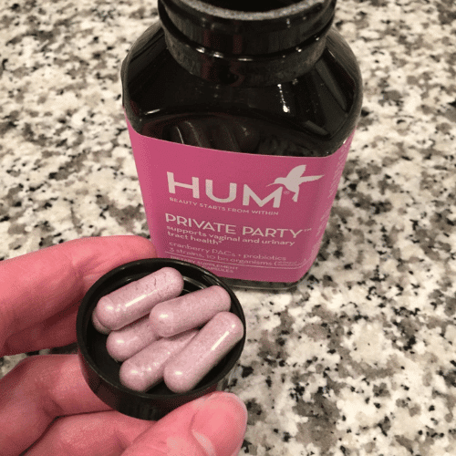 HUM Private Party Capsule Size